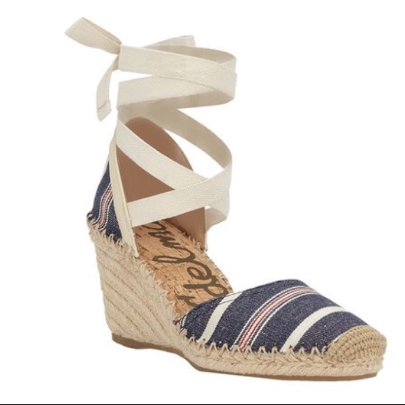 Sam Edelman Patsy Lace-up Espadrille 7 NWT - Picture 2 of 8